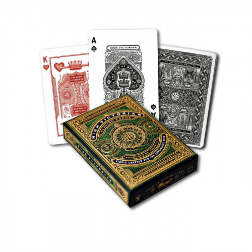 Carti de joc de lux Theory11, High Victorian Green
